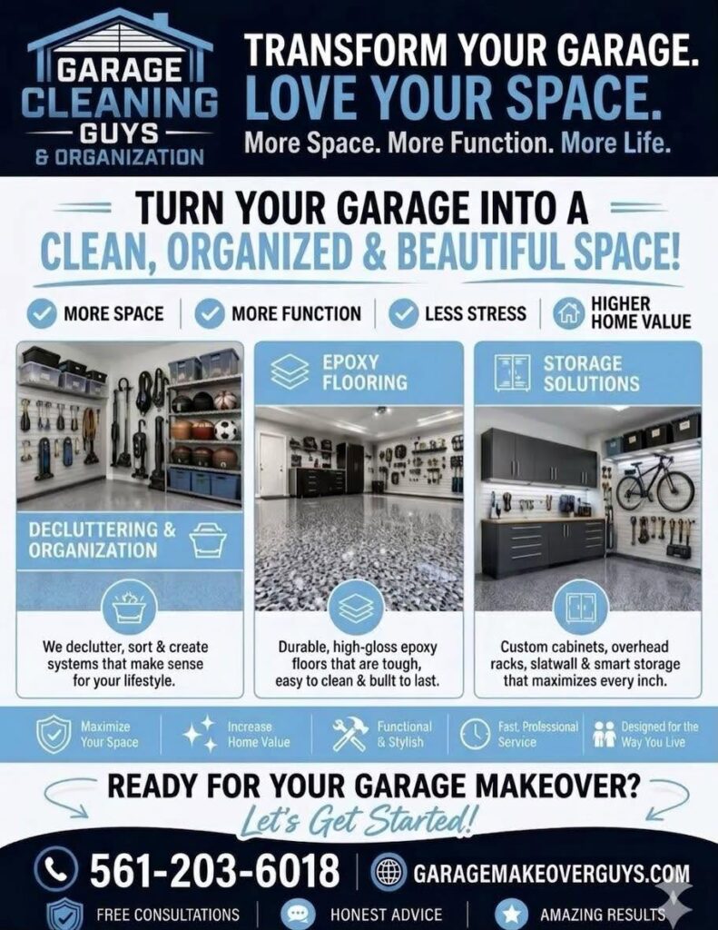 complete garage transformation
