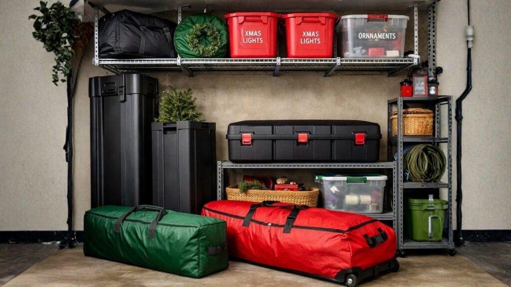 Smart Christmas Tree and Holiday Decor Storage