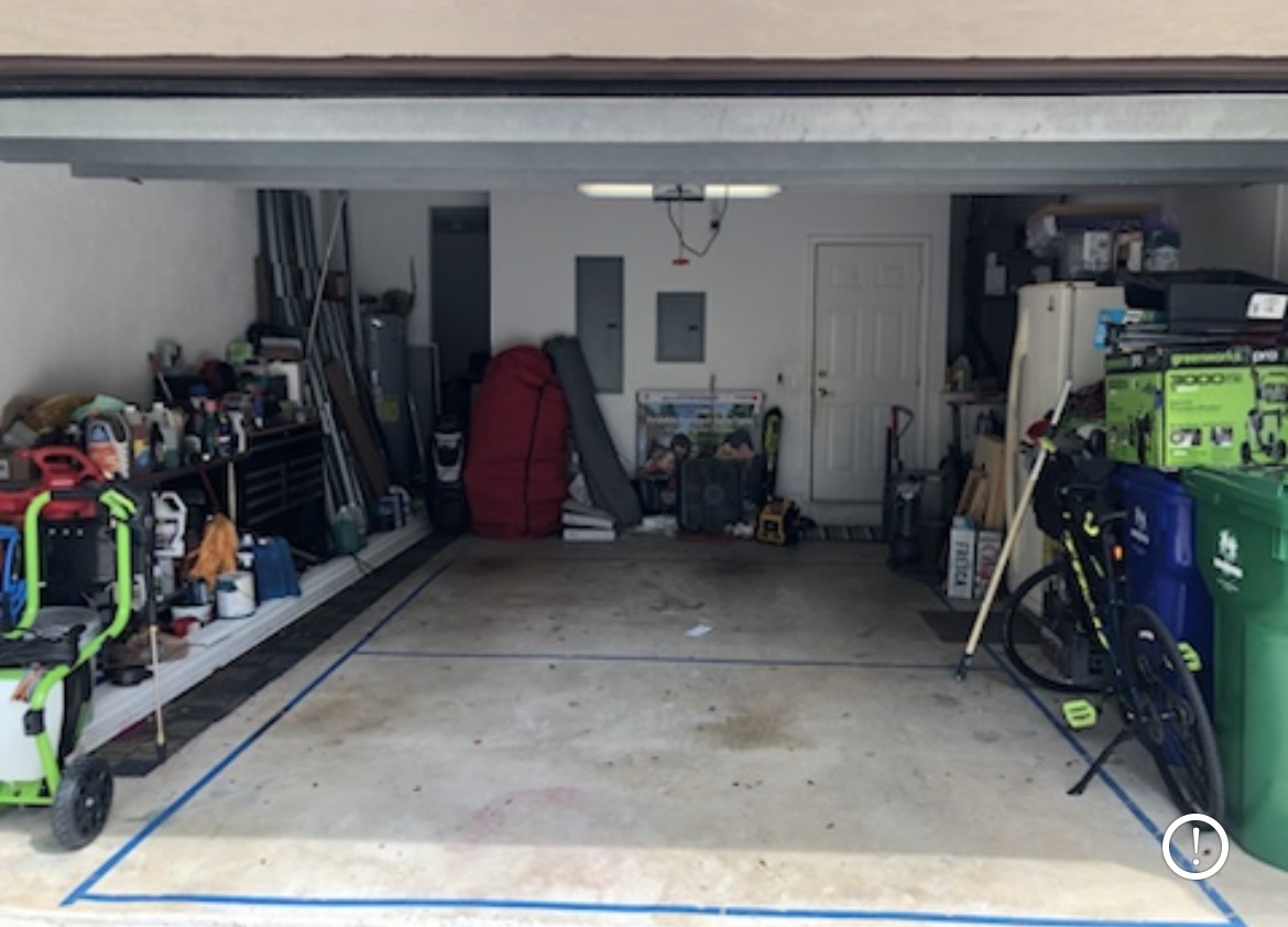 Weston Garage Makeover Process