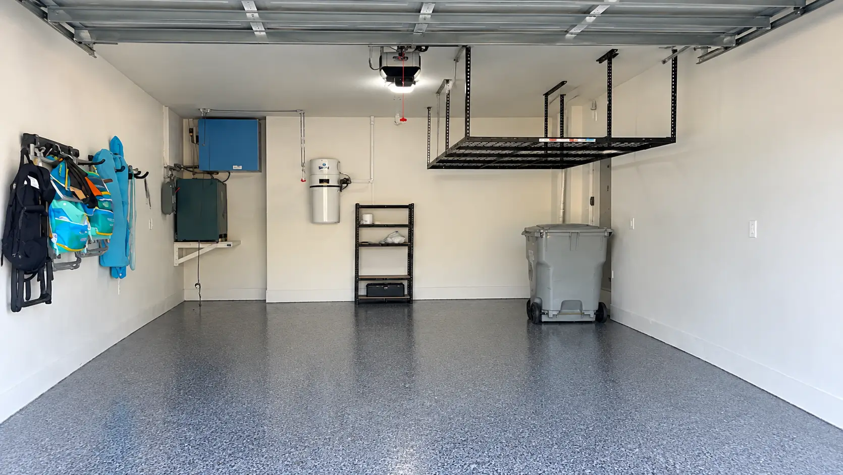 epoxy flooring makeover
