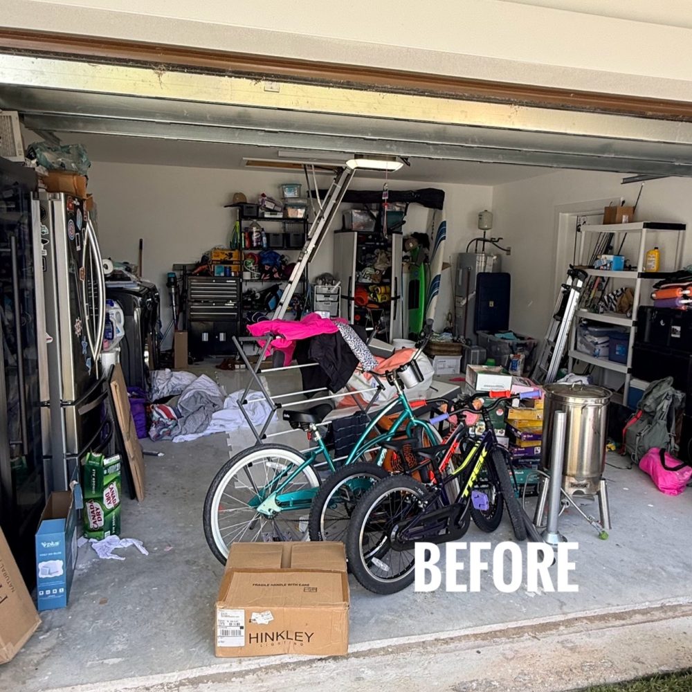 Before Palm Beach Gardens Garage Makeover