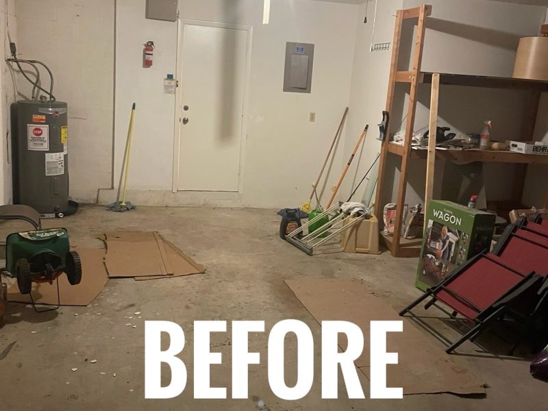 Before Garage Makeover Image at Coral Springs Project