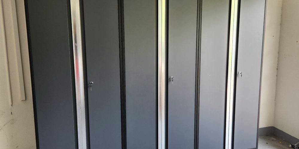 Garage Cabinet After Garage Makeover By Garage Cleaning Guys and Organization